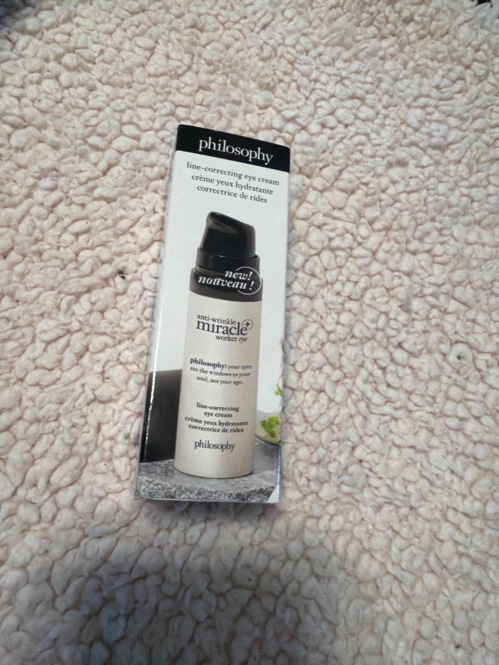 Philosophy, anti-wrinkle miracle plus worker eye cream